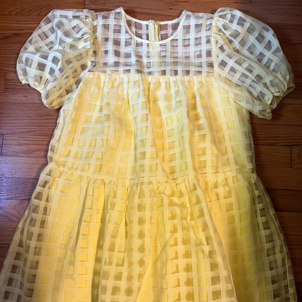 English Factory Dress (Yellow)